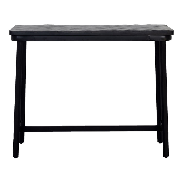 Giga Meubel - Bartafel Zwart 140cm - Mangohout - Max