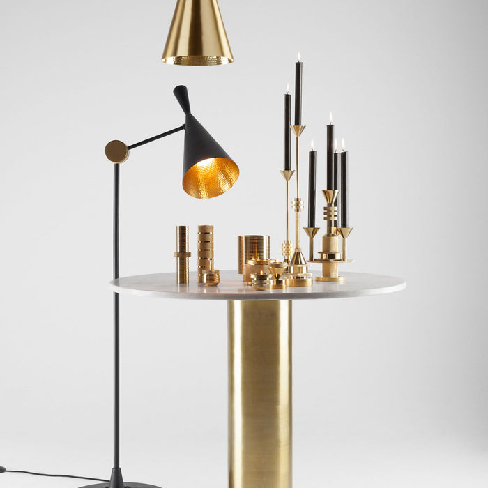 Tom Dixon Beat Light vloerlamp messing