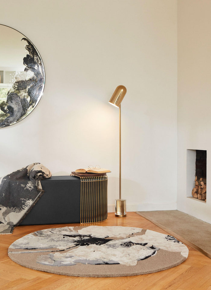 Curva bijzettafel zwart