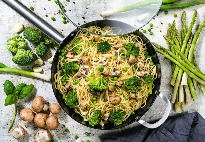 ISENVI Murray combideal 6 delig - Koekenpannen en wok - RVS