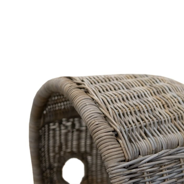 Vtw Living - Tuinstoel Rotan Bruin - Strandstoel - 160 x 80 x 80 cm