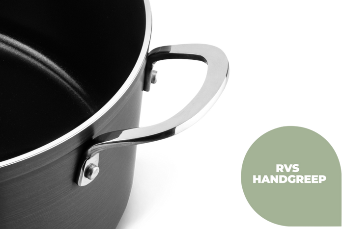 ISENVI Victoria Forged keramische kookpan 20 CM - RVS greep