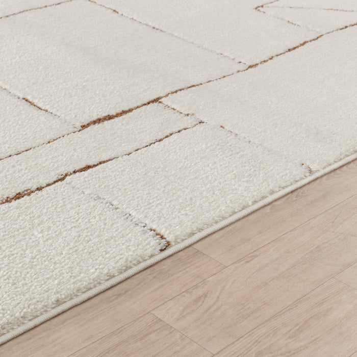 by fonQ Ribble Vloerkleed 160 x 213 cm - Latte