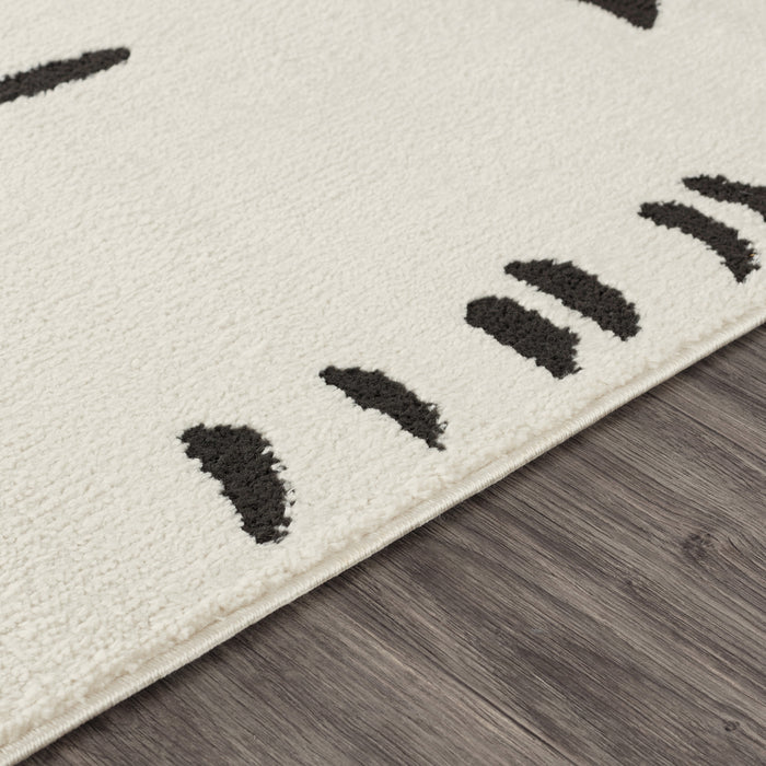 by fonQ Wibb Vloerkleed 160 x 213 cm - Zwart