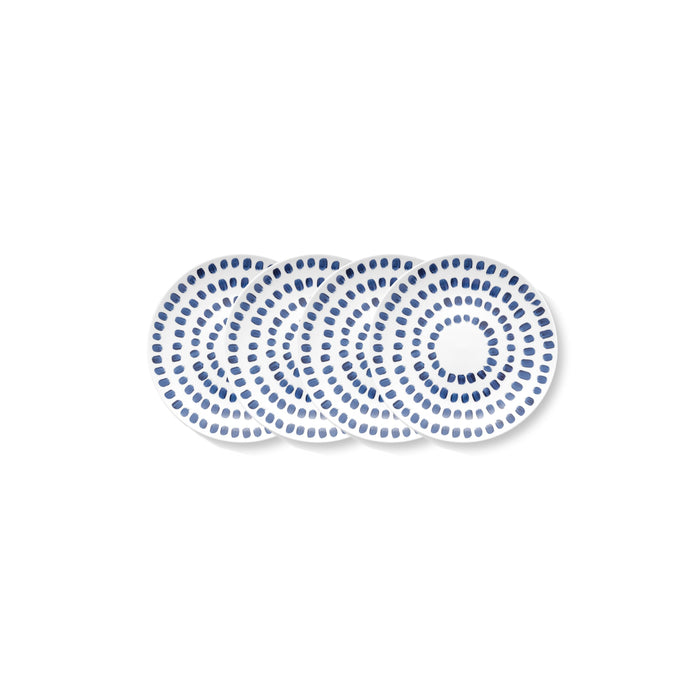 vtwonen Painted Borden - Ontbijtborden - Serviesset van 4 - 23cm