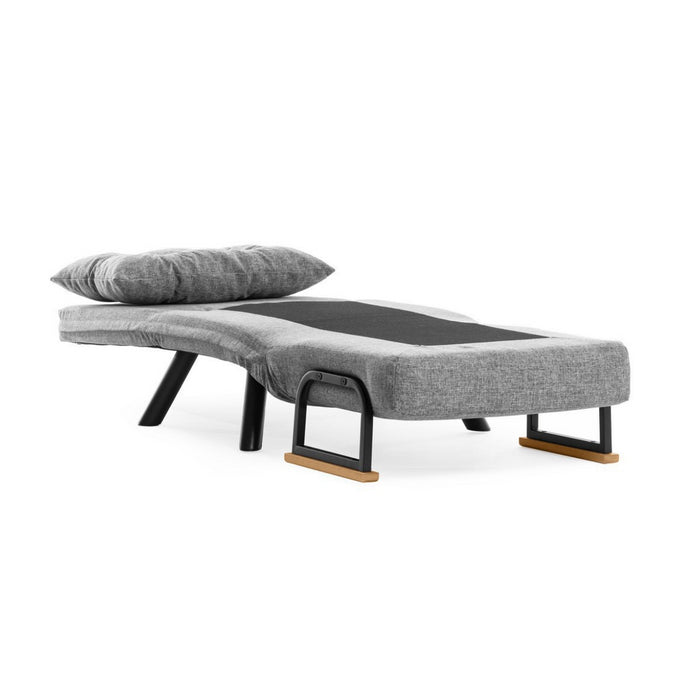 Calicosy - Slaapfauteuil SANDO - B67 cm - Lichtgrijs