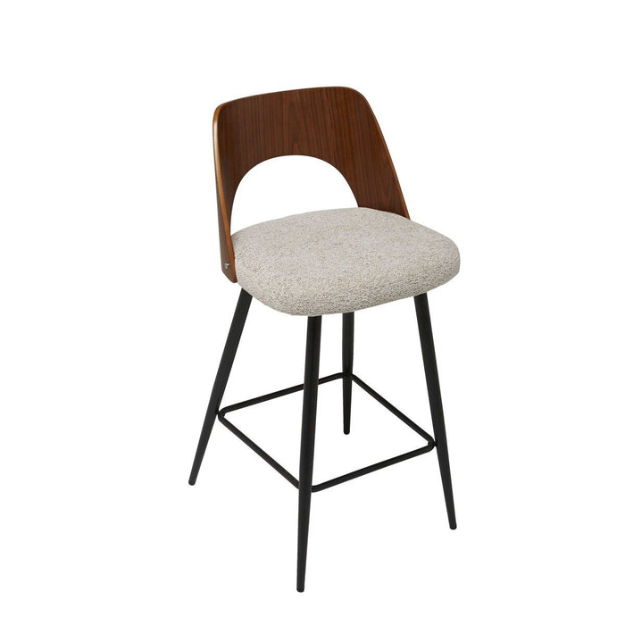 Signature - Barkruk AUSTIN - Beige stof