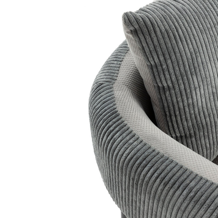 Calicosy - Fauteuil ARUNI - L73 cm - Metalen poten