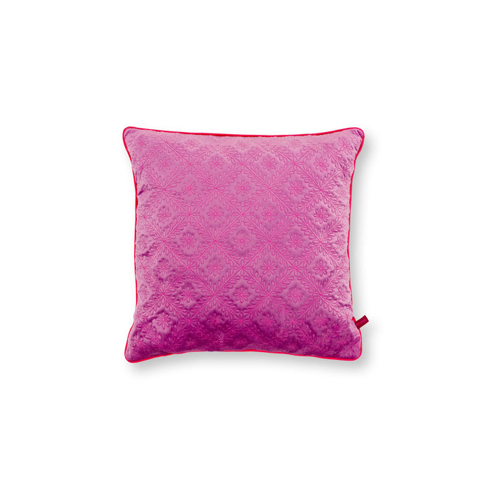 Pip Studio Sierkussen Quilted Daisy - Roze - 50x50cm