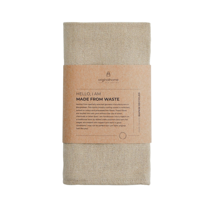 Originalhome Recycled Servetten Bruin (44x44 cm)