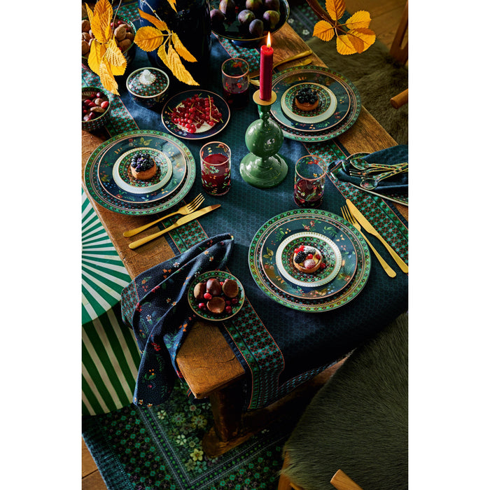 Pip Studio Serveerschaal Berry Blues - Fruitschaal - Blauw - 24x9cm