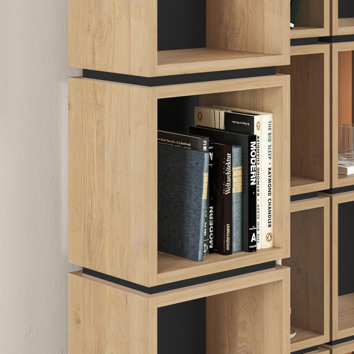 Calicosy - Boekenkast LOFTY - H167 cm - Grijs
