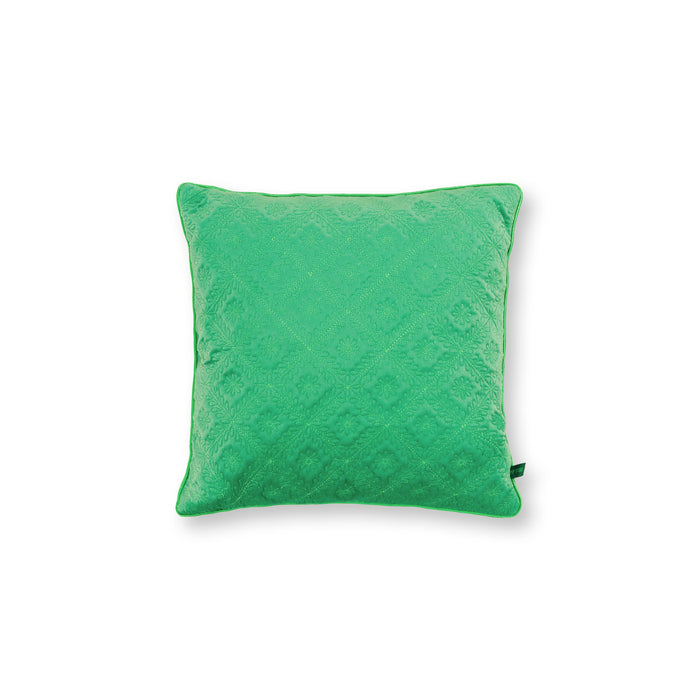 Pip Studio Sierkussen Quilted Daisy - Groen - 50x50cm