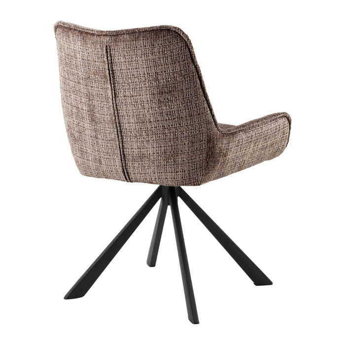 by fonQ Riff Eetkamerstoel - Dusty Brown