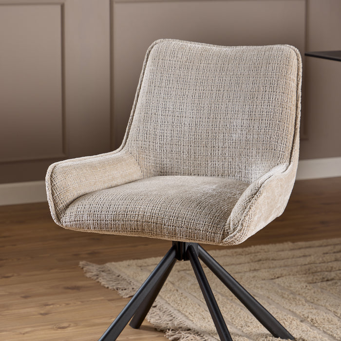 by fonQ Riff Eetkamerstoel - Beige