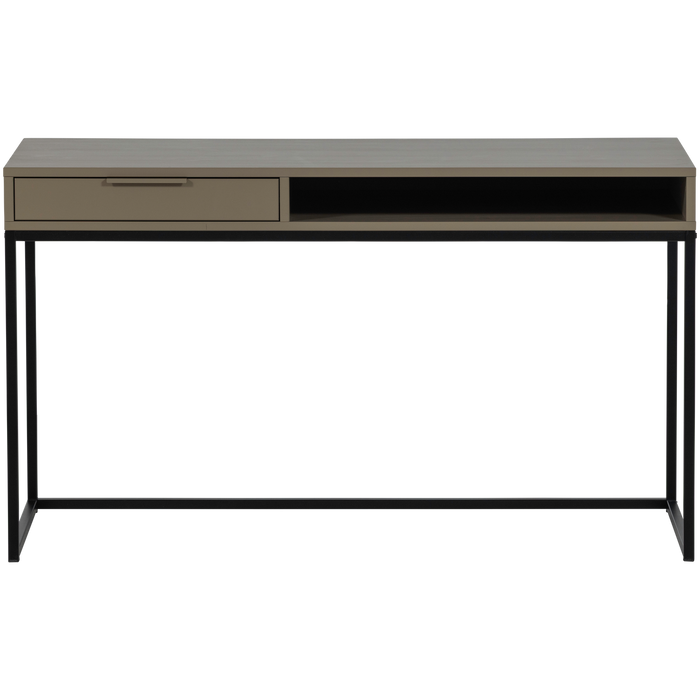 WOOOD Nore Bureau - Grenen - Mud - 75x130x58