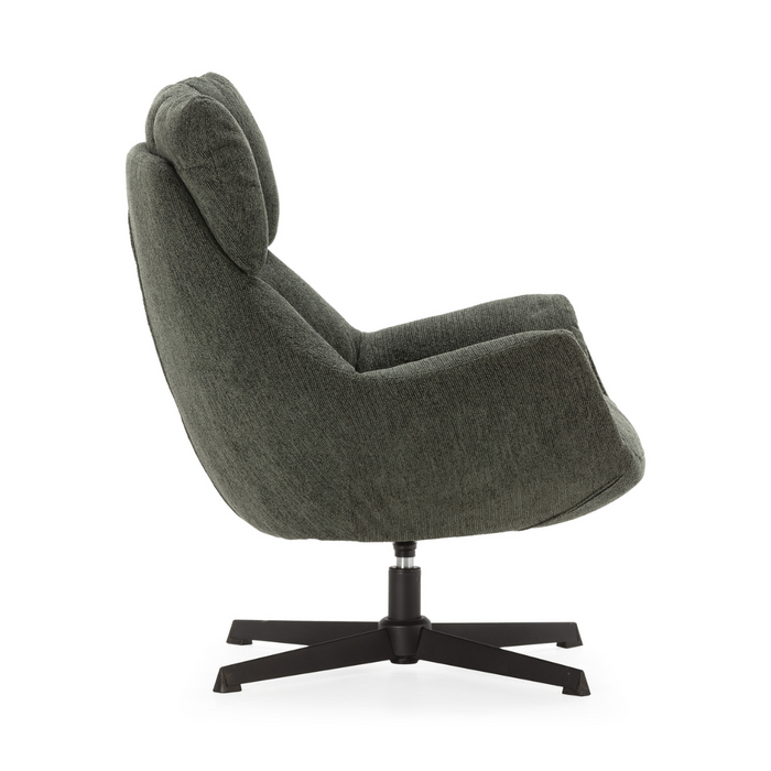 Calicosy - Fauteuil ODETTE - H89 cm - Gewatteerde stof