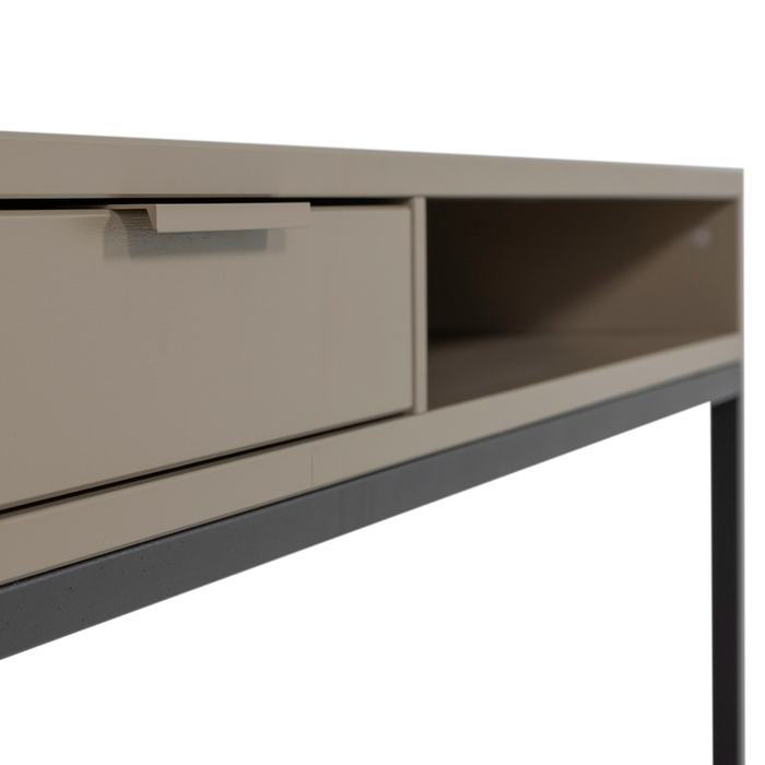 WOOOD Nore Bureau - Grenen - Mud - 75x130x58