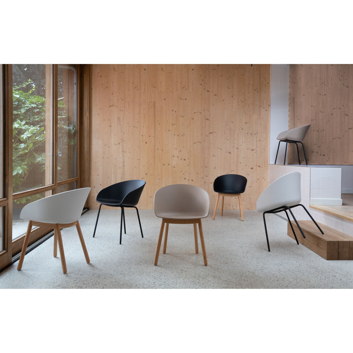 Zuiver Void Eetkamerstoelen Zwart - Set van 2