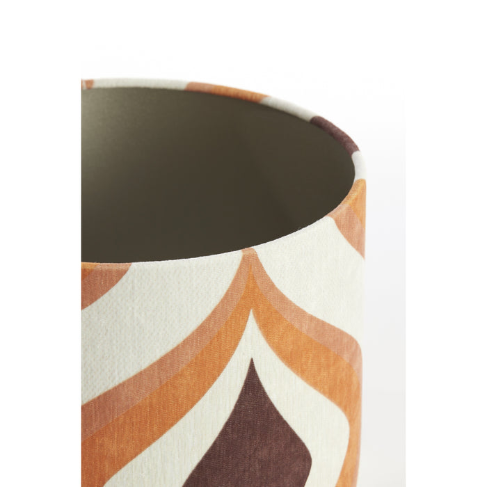 Light & Living Light&living Kap cilinder 25-25-18 cm COOKIE bruin