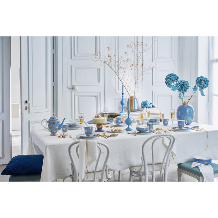 Pip Studio Kandelaar Sphere - van Metaal - Lichtblauw - 24cm