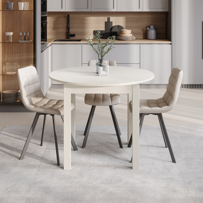 Meubella - South - Eetkamertafel - Beige