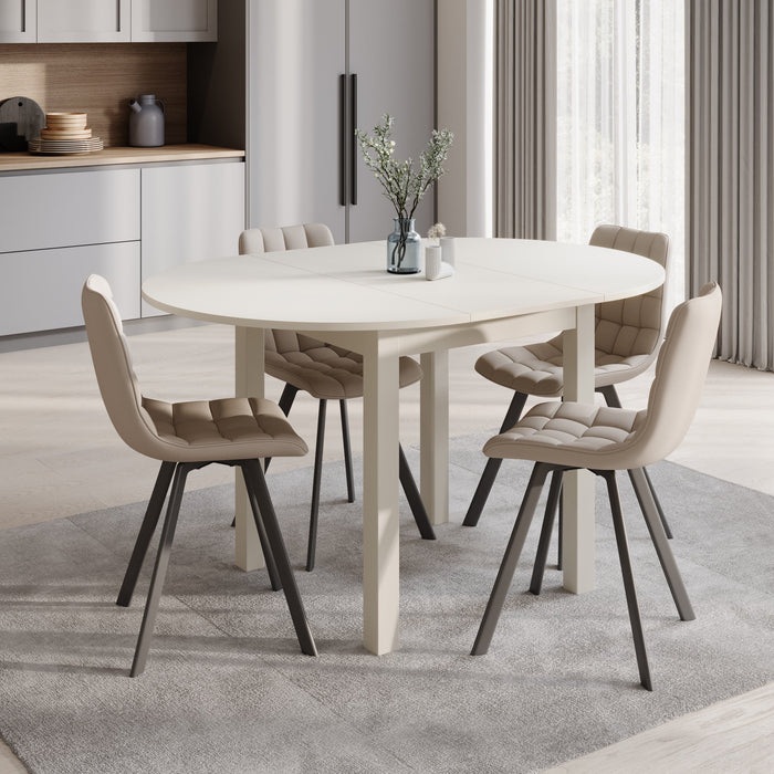 Meubella - South - Eetkamertafel - Beige