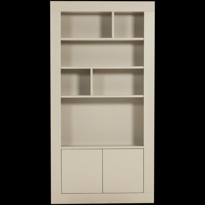 vtwonen Wallcover Wandkast - Grenen Hout - Dust|Grijs - 229x117x31