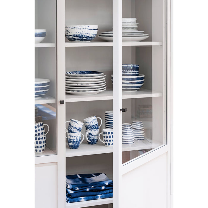 vtwonen Painted Mok met oor - Mokken - Serviesset van 4 - 275ml