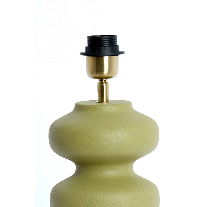 Light & Living Lampvoet Soroca - Groen - Ø15x42cm