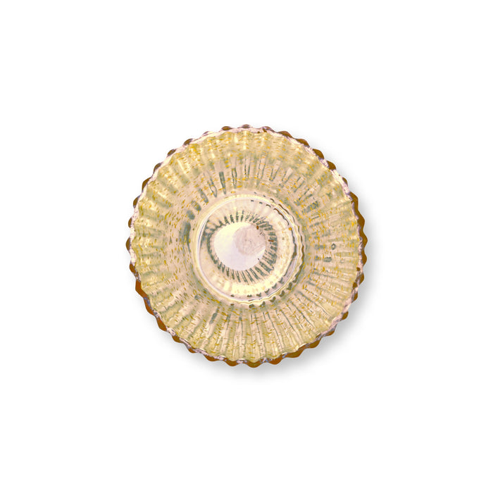 Pip Studio Waxinelichthouders Set van 3 - van Glas - Rood - 10x10.5cm