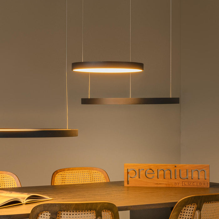 Lucide Premium VIDAL Hanglamp - Zwart