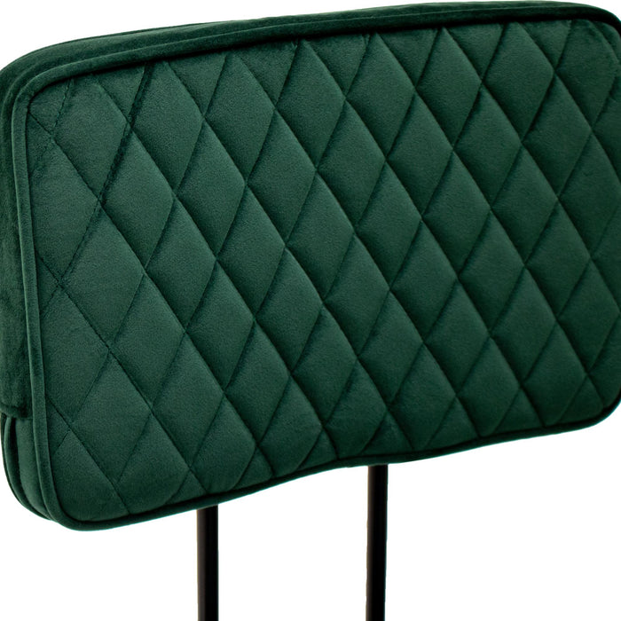 Kick eetkamerstoel Toby - Donkergroen