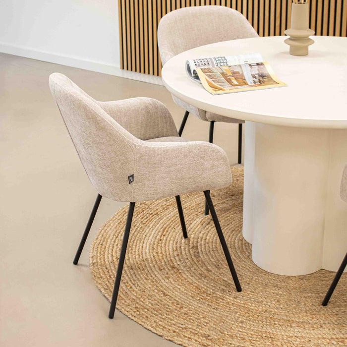 Kick eetkamerstoel Arda - Groen