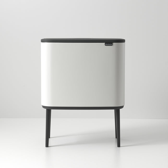 Brabantia Bo Touch Bin Afvalemmer 11 + 23 L - Wit