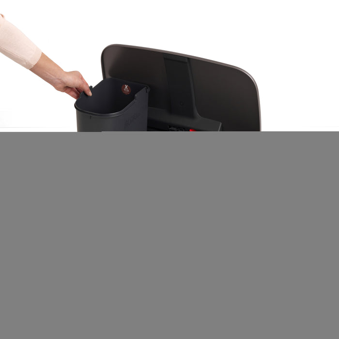 Brabantia Bo Pedaalemmer 34 Liter (11+23 Liter)