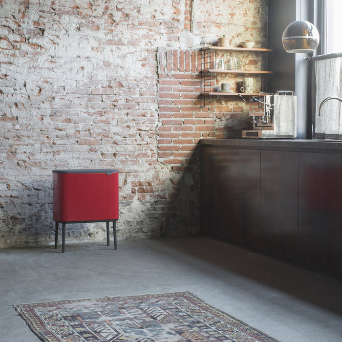 Brabantia Bo Touch Bin Afvalemmer 34 Liter (11+23 Liter)