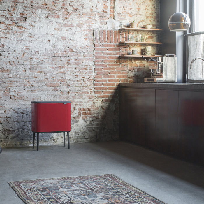 Brabantia Bo Touch Bin Afvalemmer 34 Liter (11+23 Liter)