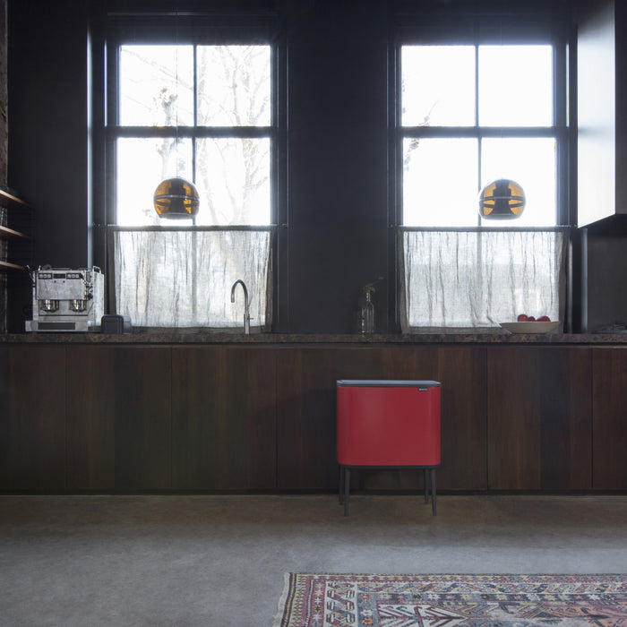 Brabantia Bo Touch Bin Afvalemmer 34 Liter (11+23 Liter)