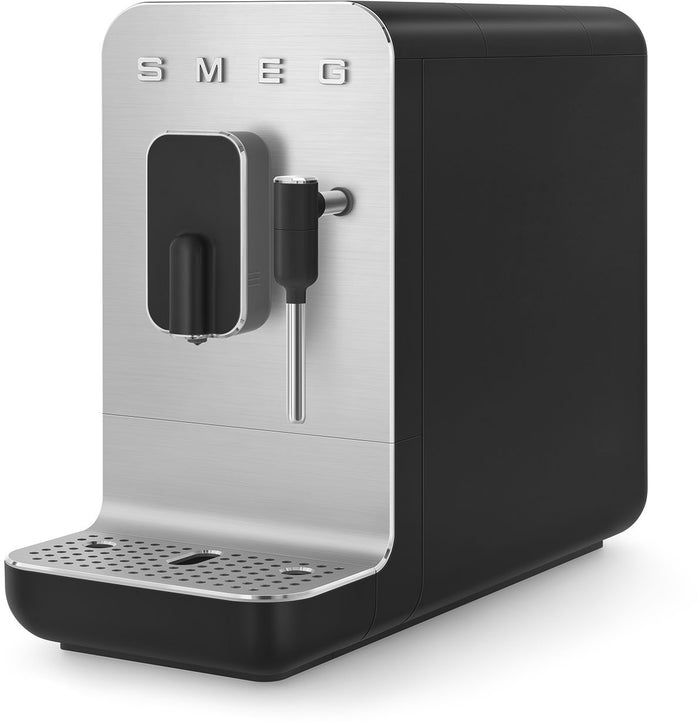 Smeg espressomachine medium, mat zwart