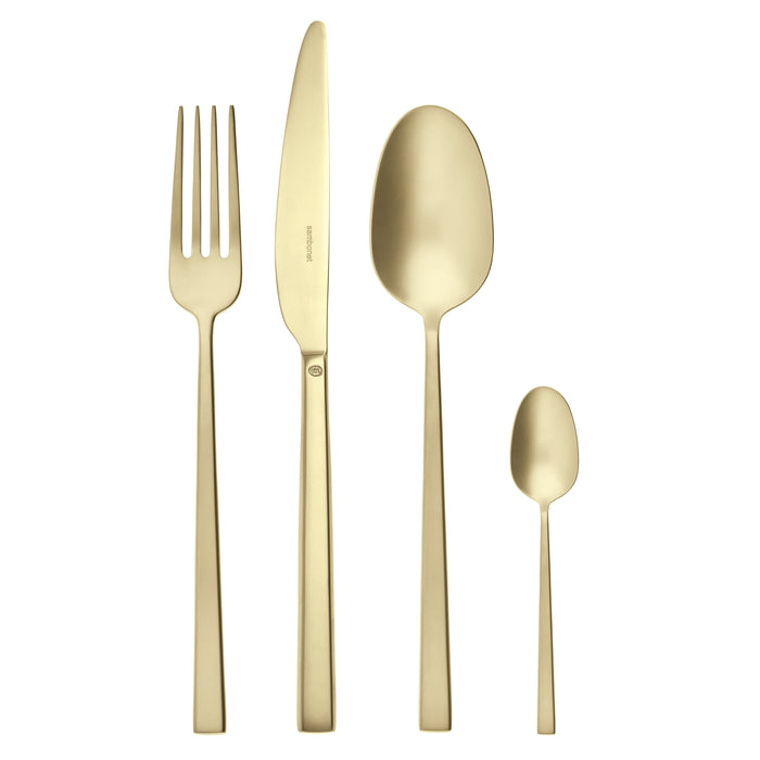 Sambonet Rock Bestekset 24-delig - Antique Champagne