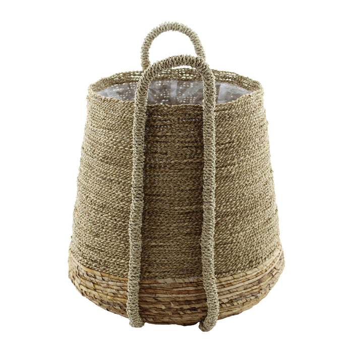 Van der Leeden Abaca Plantenmand Ø 48 cm - Naturel