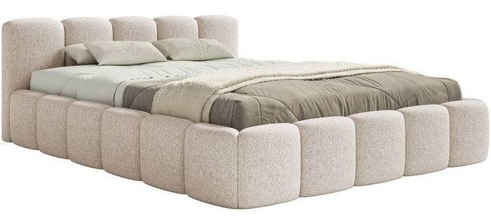 NADUVI Collection Bedframe Chloe laag 180 x 200 cm chenille