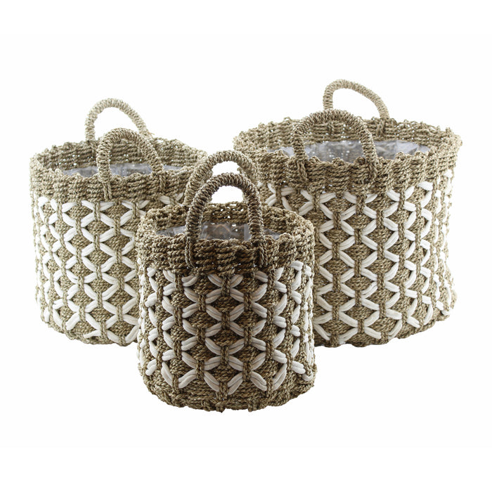 Van der Leeden Sulawesi Plantenmand Ø 45 cm - Naturel