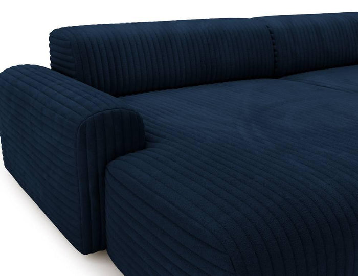 NADUVI Collection Hoekbank Fasole links ribstof