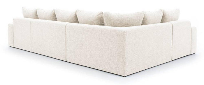 NADUVI Collection U-bank Monteri links bouclé modulair