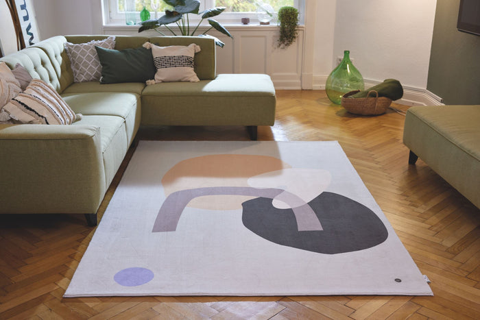 Tom Tailor Shapes Vloerkleed 160 x 230 cm - Beige