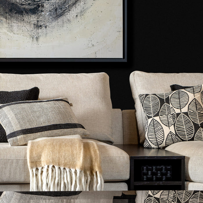 Dutch Decor kussenhoes OTIS - 45x45 cm Raven