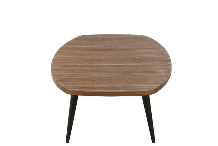 J-Line bijzettafel Rechthoekig - hout - naturel