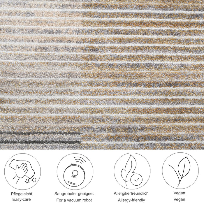 Gino Falcone Corduletta Vloerkleed 80 x 150 cm - Beige